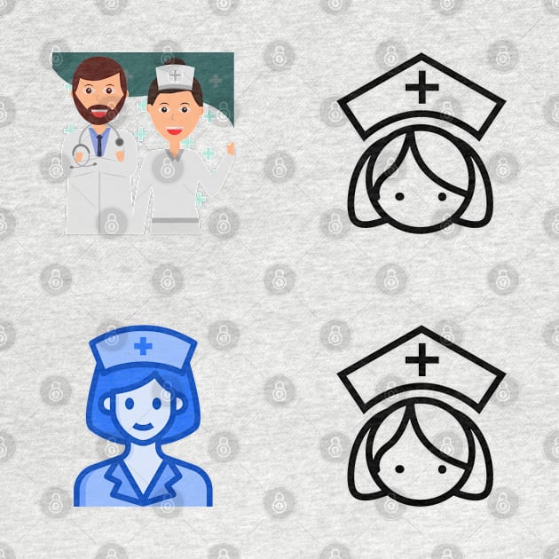 Occupational Health Nurse Sticker Pack - Occupational Health Nurse by PsyCave